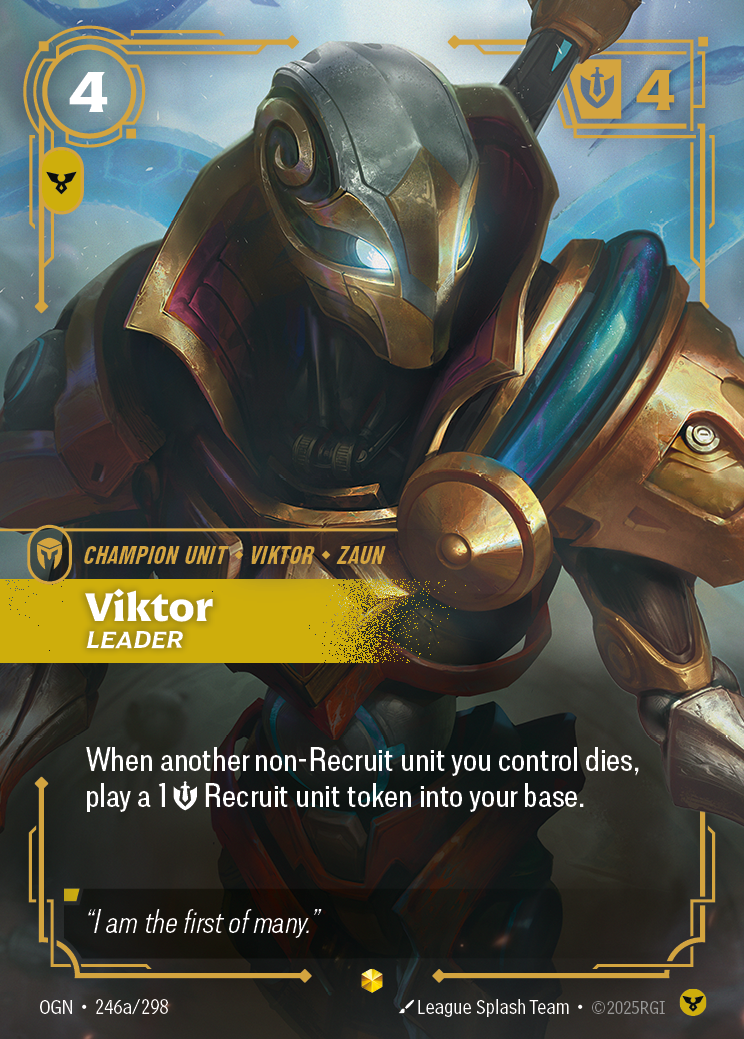 Viktor, Leader — Riftbound OGN-246a/298