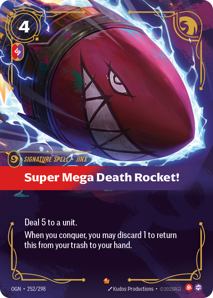 Super Mega Death Rocket! — Riftbound OGN-252/298