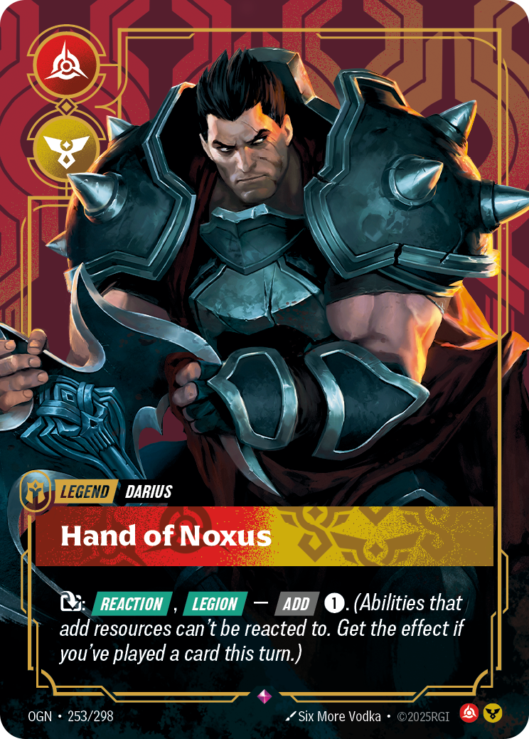 Hand of Noxus — Riftbound OGN-253/298