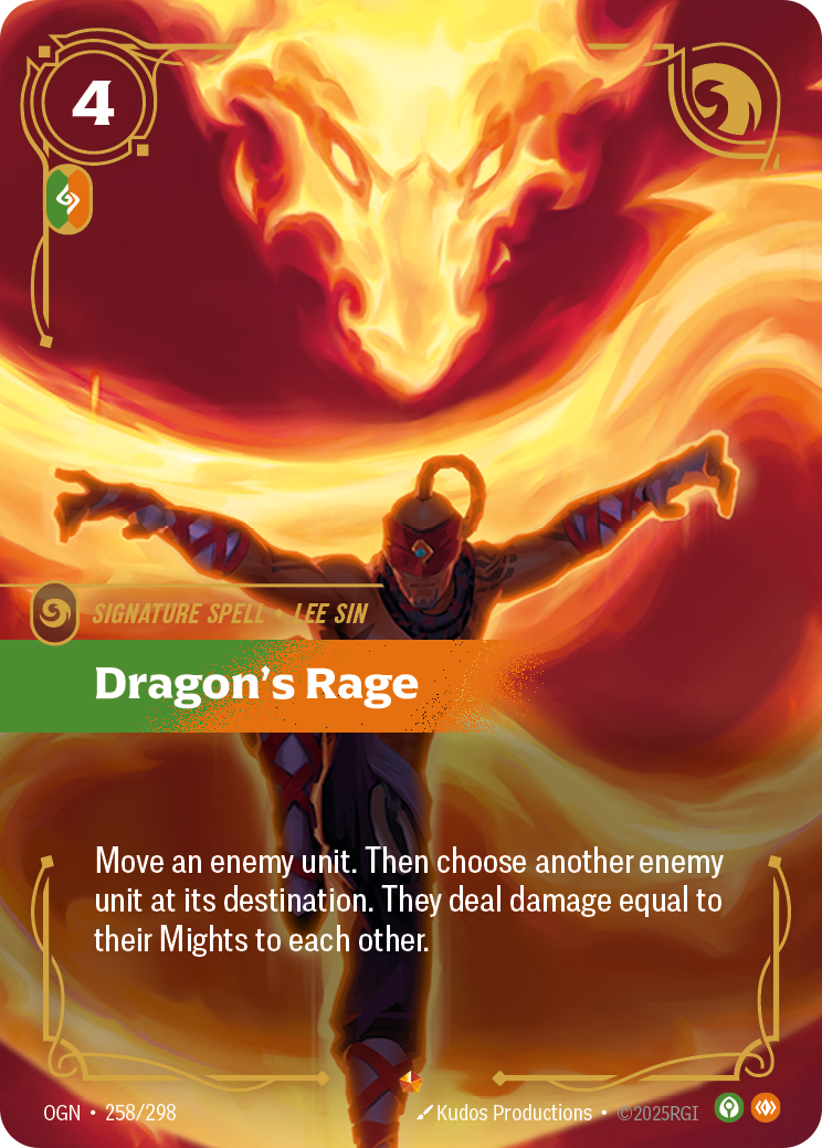 Dragon's Rage — Riftbound OGN-258/298