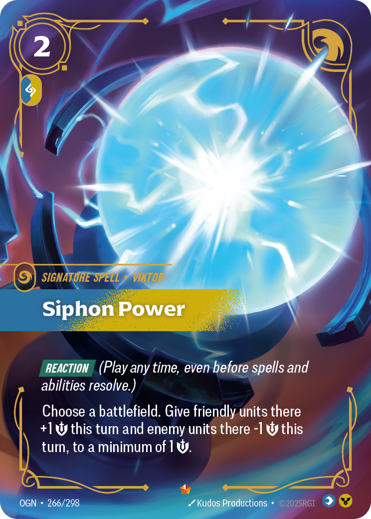 Siphon Power — Riftbound OGN-266/298