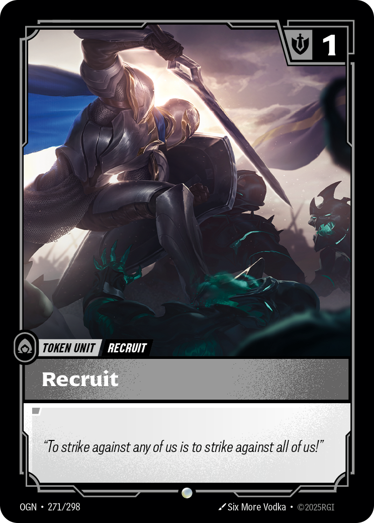 Recruit (DE) — Riftbound OGN-271/298