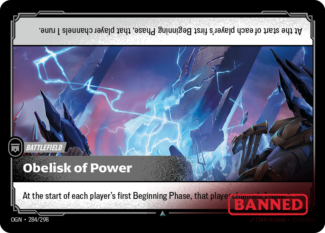 Obelisk of Power — Riftbound OGN-284/298