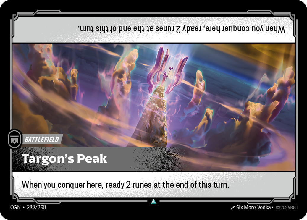 Targon's Peak — Riftbound OGN-289/298