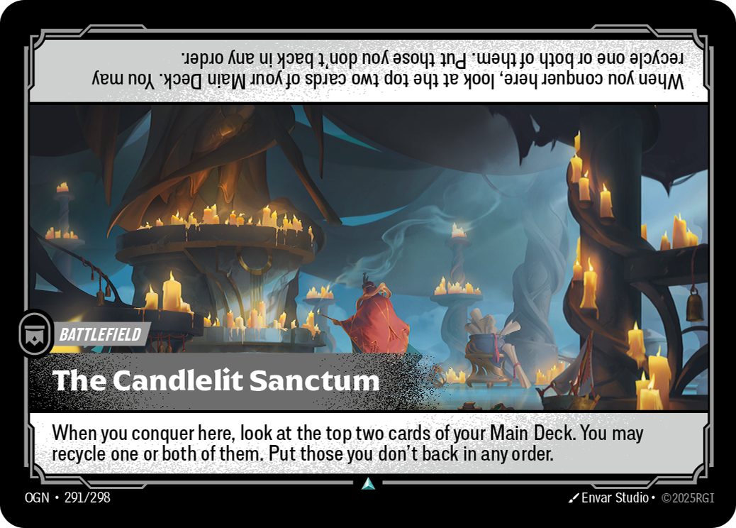The Candlelit Sanctum — Riftbound OGN-291/298