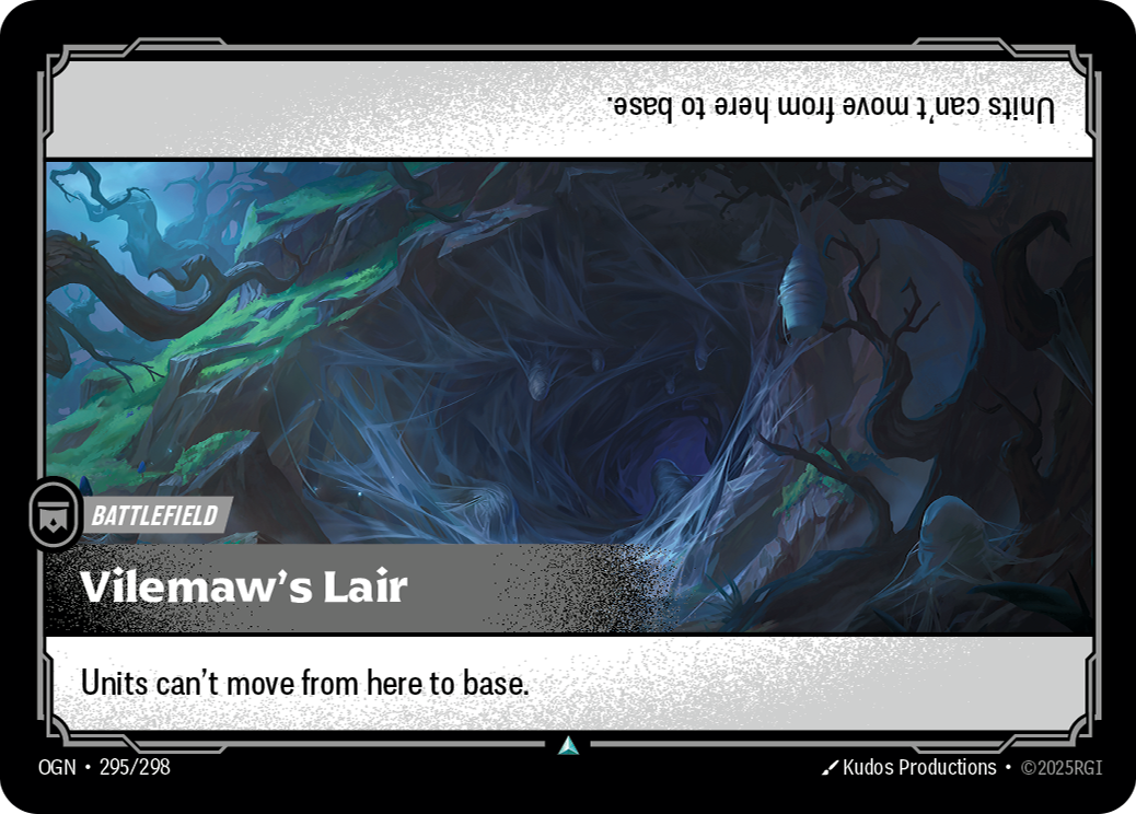 Vilemaw's Lair — Riftbound OGN-295/298