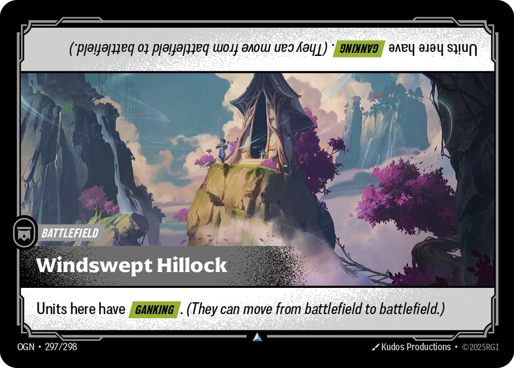 Windswept Hillock — Riftbound OGN-297/298