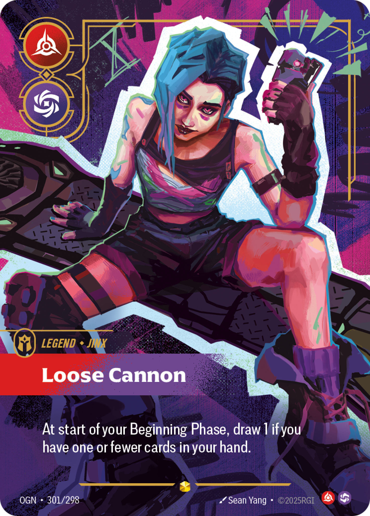 Loose Cannon — Riftbound OGN-301/298