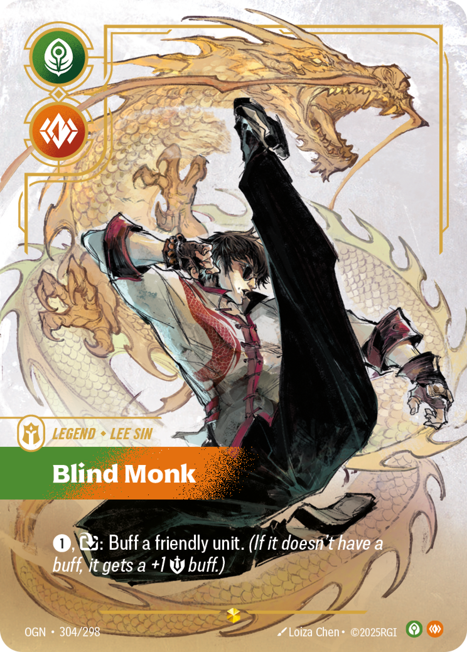 Blind Monk — Riftbound OGN-304/298