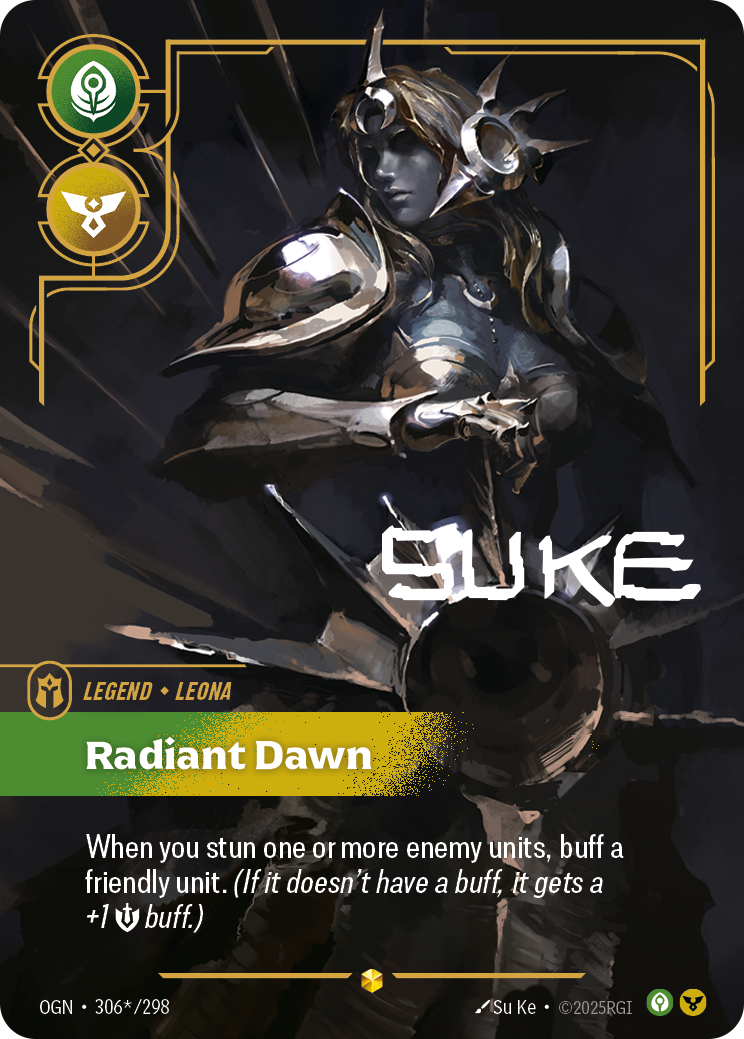 Radiant Dawn — Riftbound OGN-306*/298
