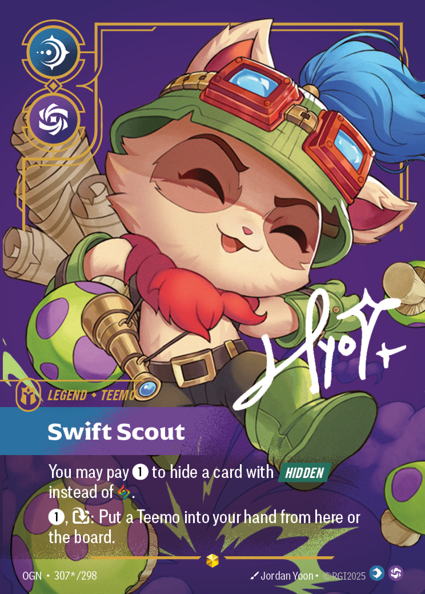 Swift Scout — Riftbound OGN-307*/298