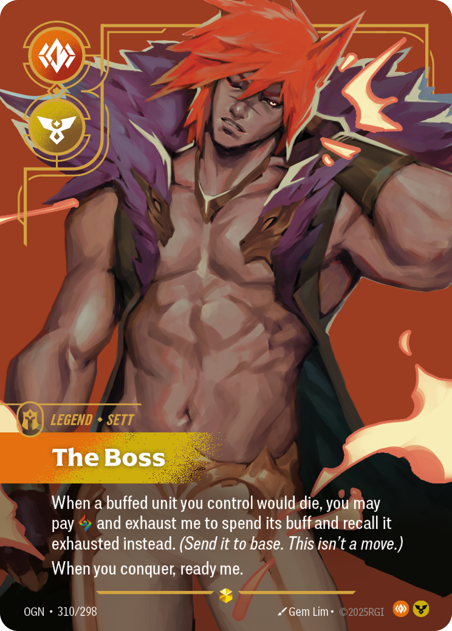 The Boss — Riftbound OGN-310/298