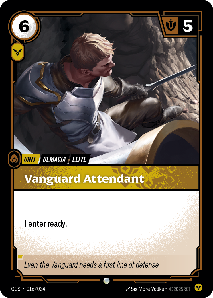 Vanguard Attendant — Riftbound OGS-016/024