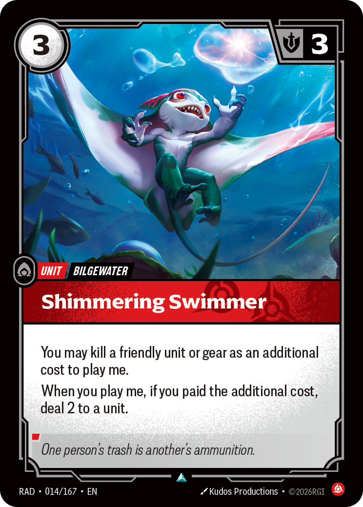 Shimmering Swimmer — Riftbound RAD-014/167