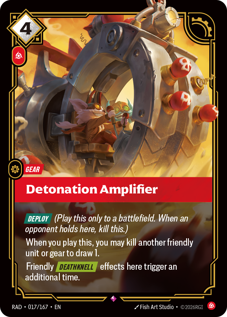 Detonation Amplifier — Riftbound RAD-017/167