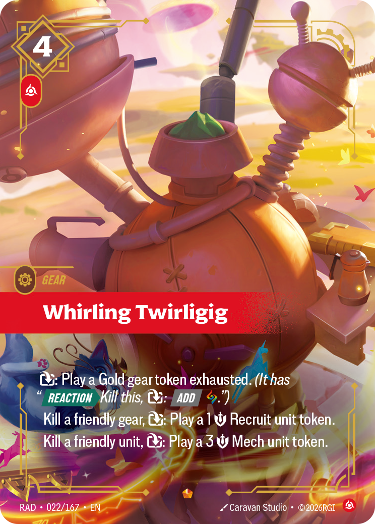 Whirling Twirligig — Riftbound RAD-022/167