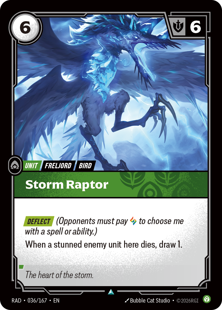 Storm Raptor — Riftbound RAD-036/167
