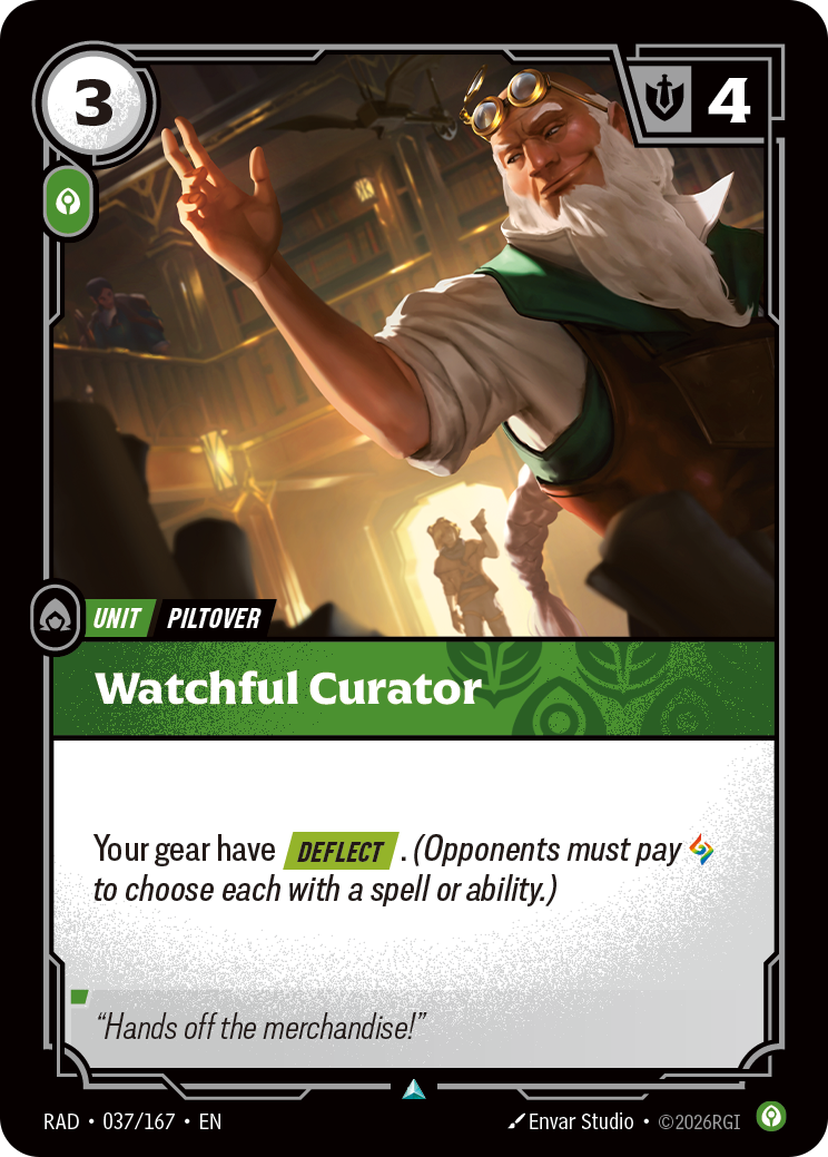 Watchful Curator — Riftbound RAD-037/167