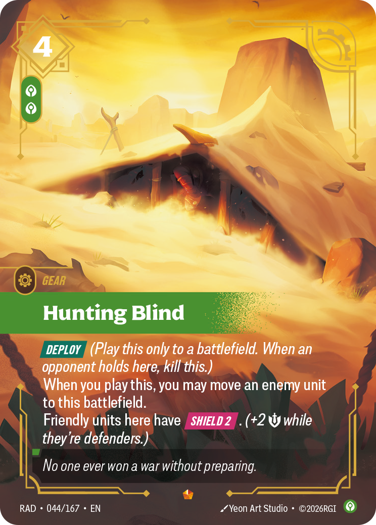 Hunting Blind — Riftbound RAD-044/167
