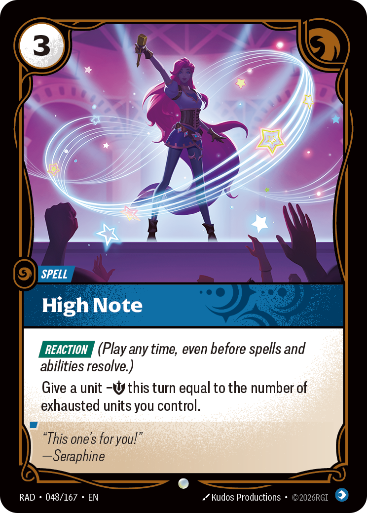 High Note — Riftbound RAD-048/167