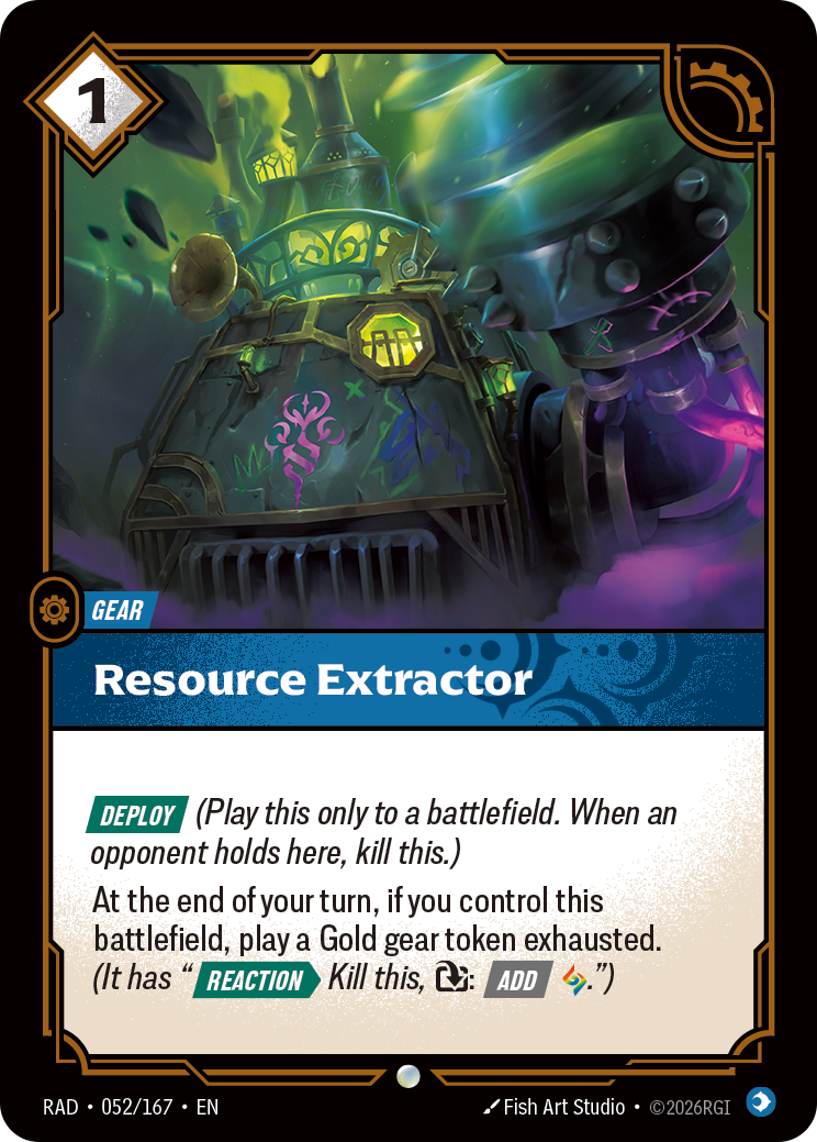 Resource Extractor — Riftbound RAD-052/167