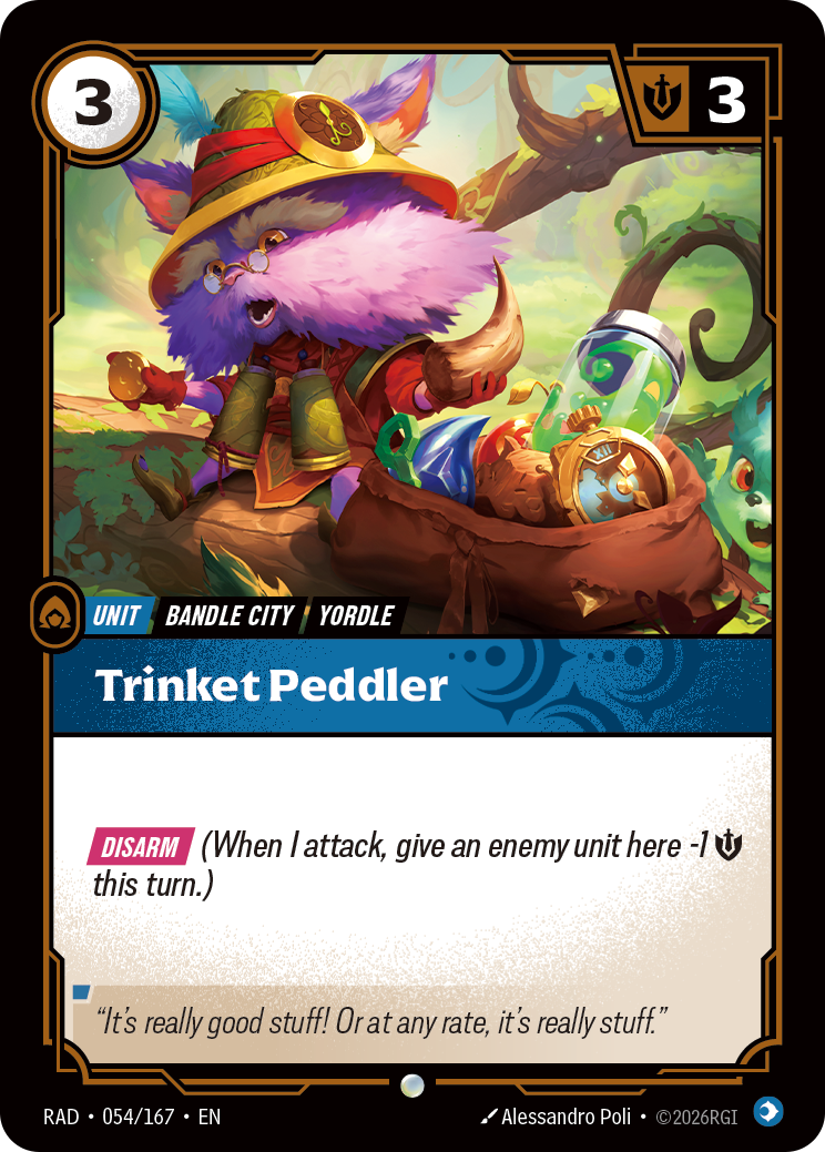 Trinket Peddler — Riftbound RAD-054/167