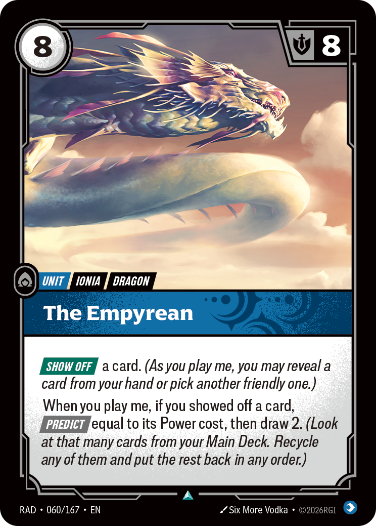 The Empyrean — Riftbound RAD-060/167