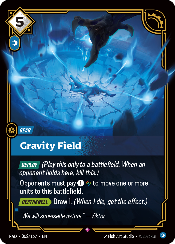 Gravity Field — Riftbound RAD-062/167