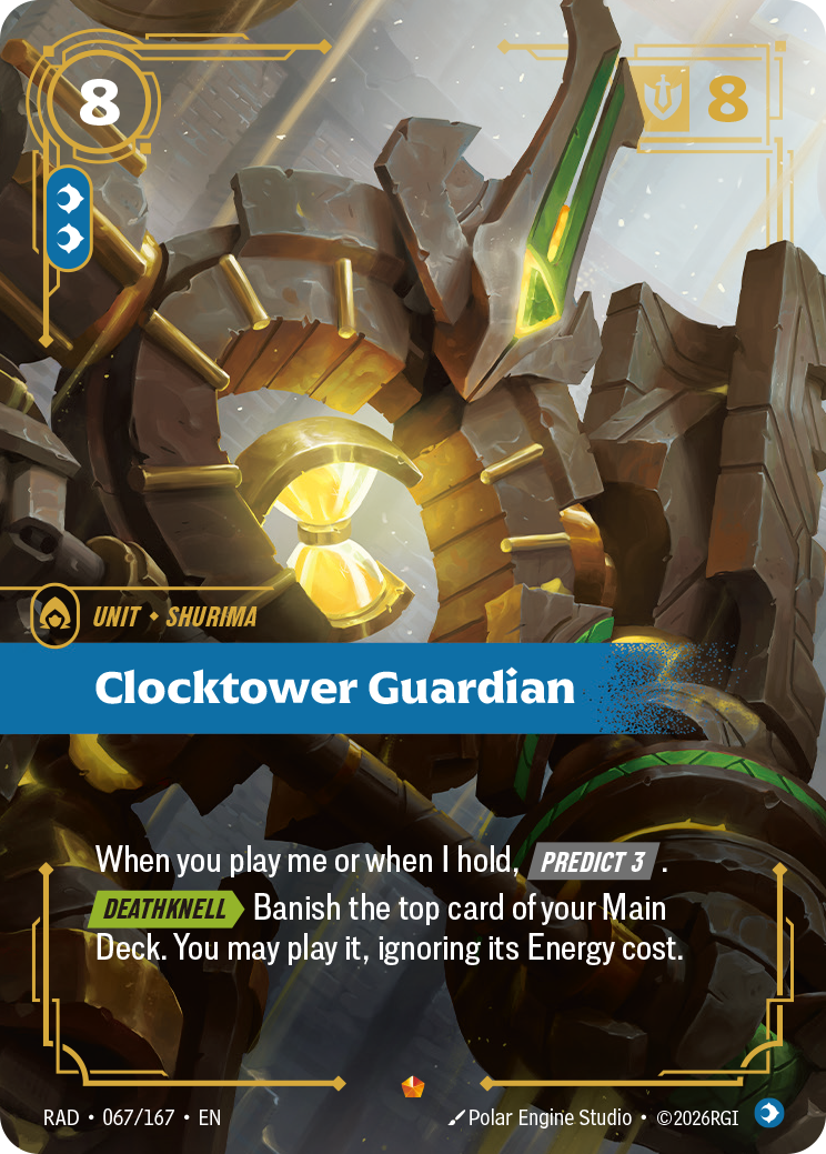 Clocktower Guardian — Riftbound RAD-067/167