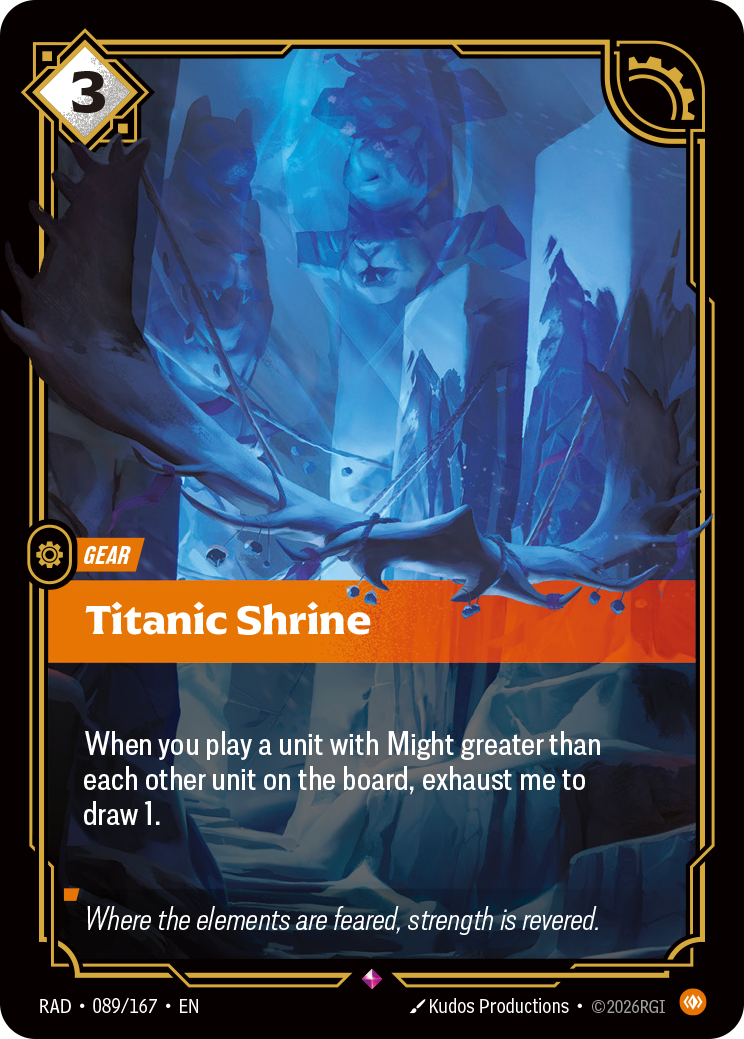 Titanic Shrine — Riftbound RAD-089/167