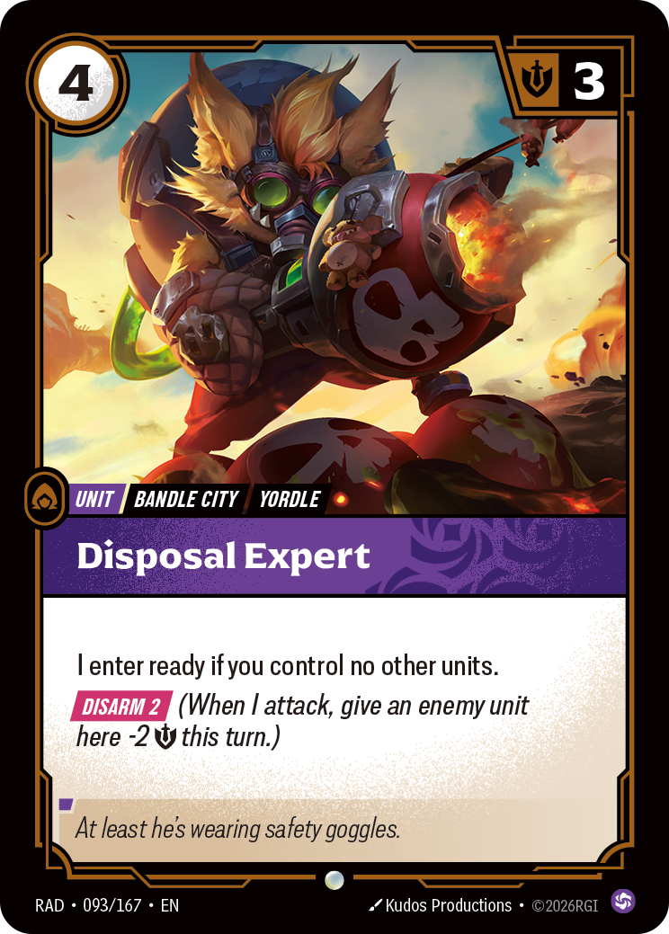 Disposal Expert — Riftbound RAD-093/167