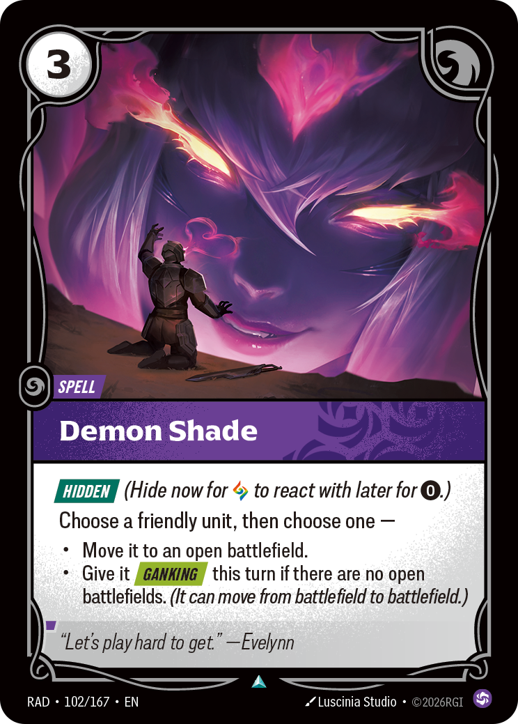 Demon Shade — Riftbound RAD-102/167