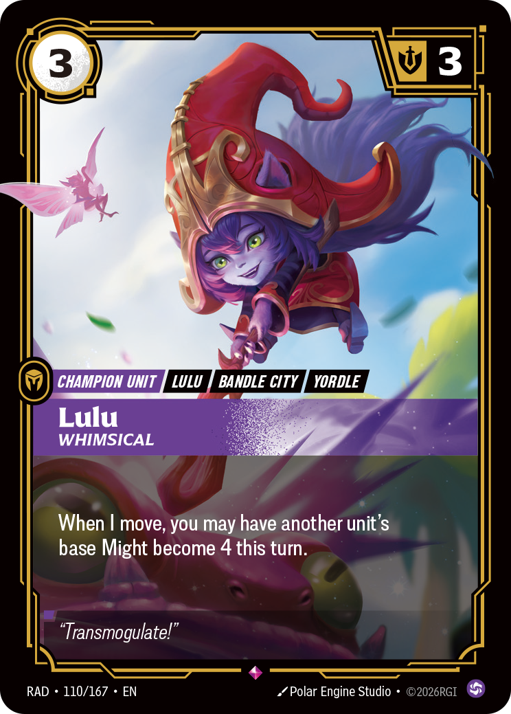 Lulu, Whimsical — Riftbound RAD-110/167