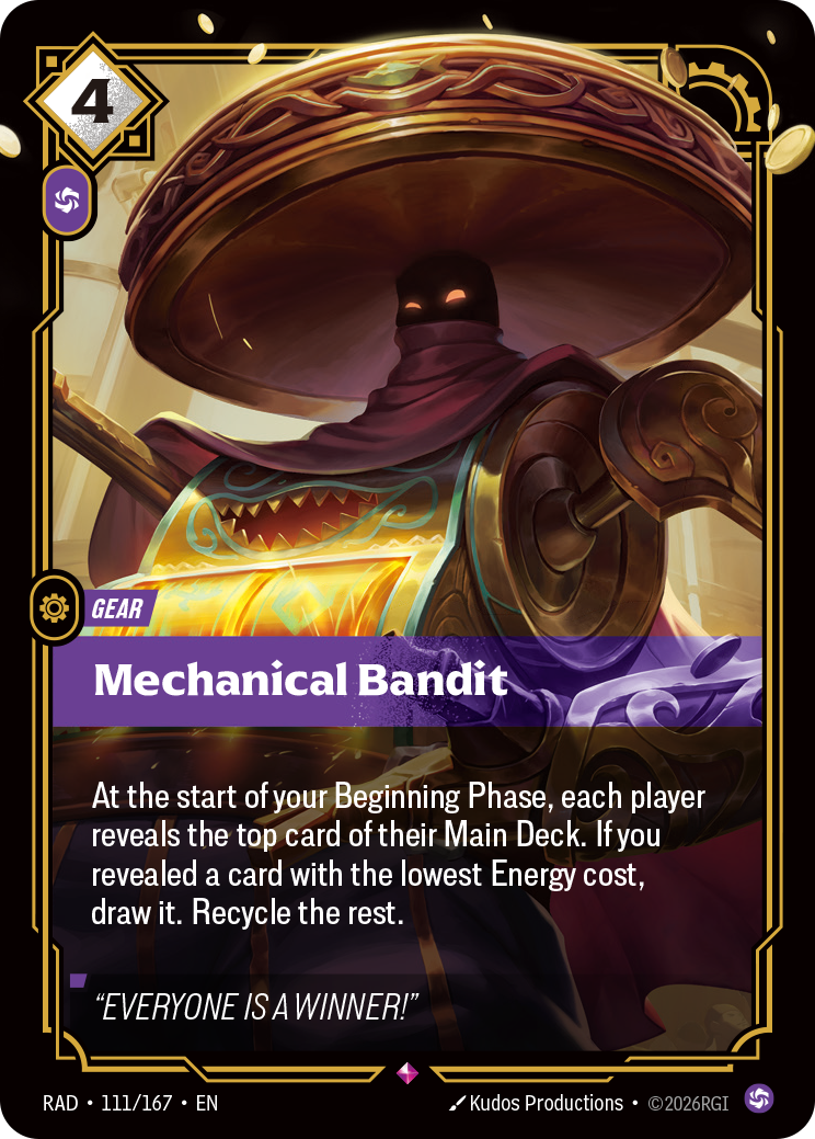 Mechanical Bandit — Riftbound RAD-111/167