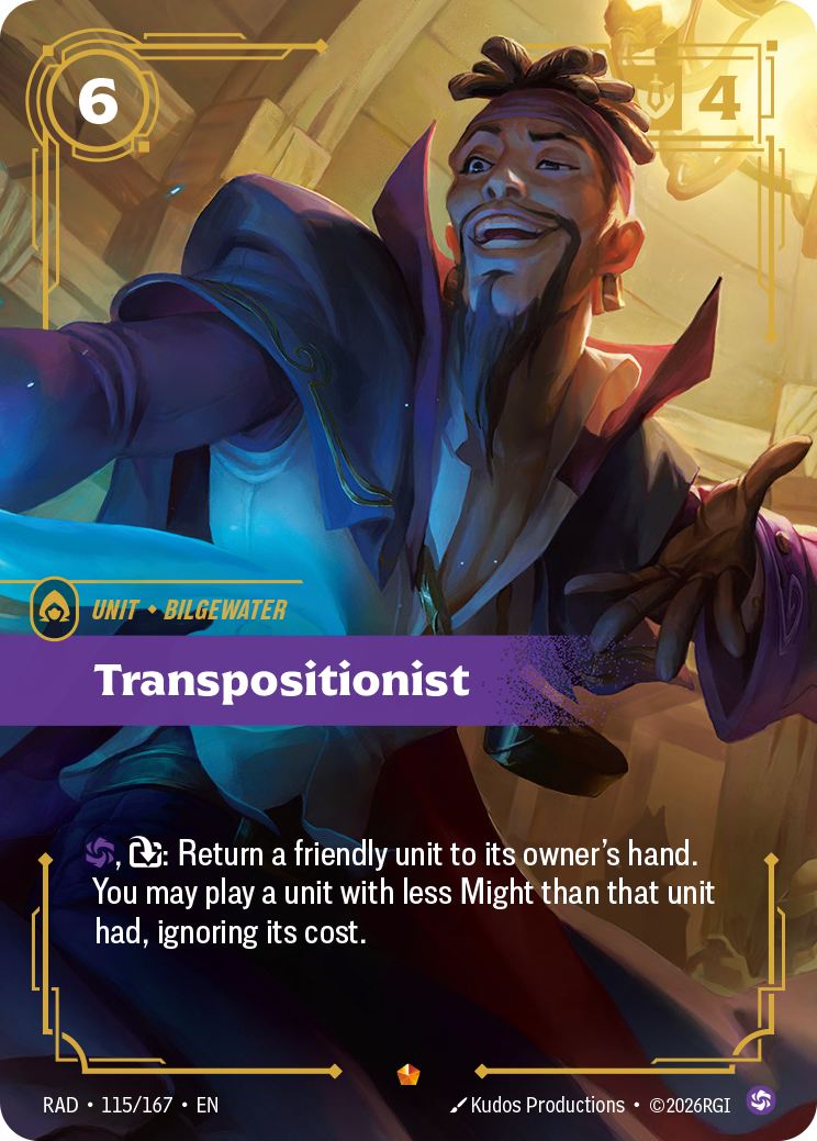 Transpositionist — Riftbound RAD-115/167