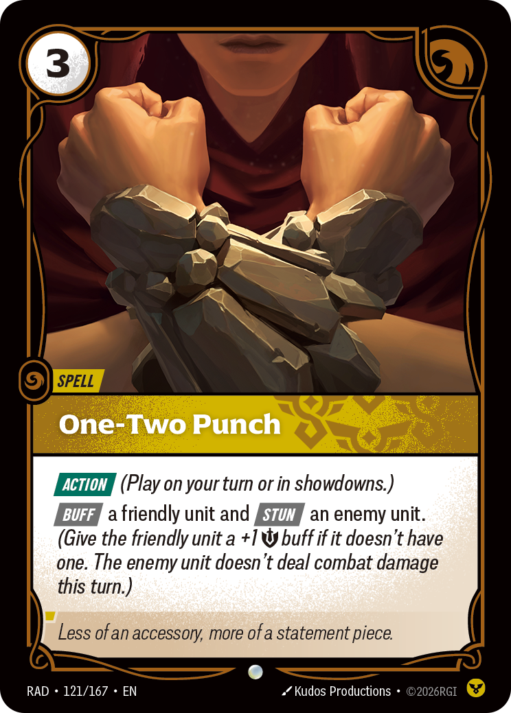 One-Two Punch — Riftbound RAD-121/167