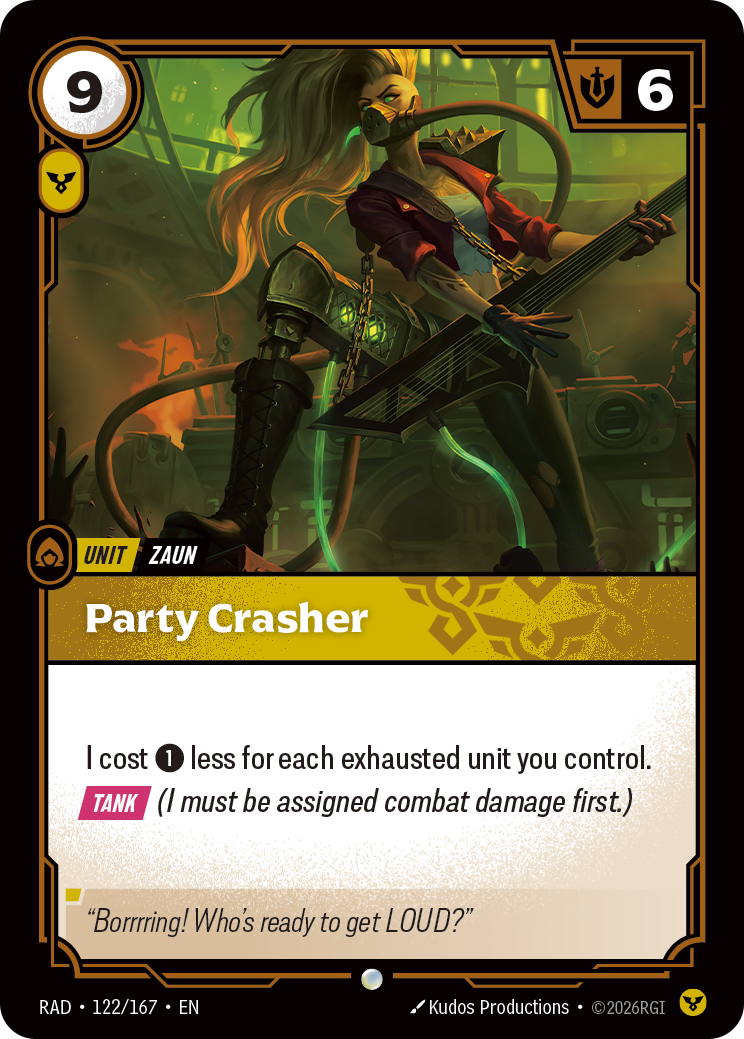 Party Crasher — Riftbound RAD-122/167