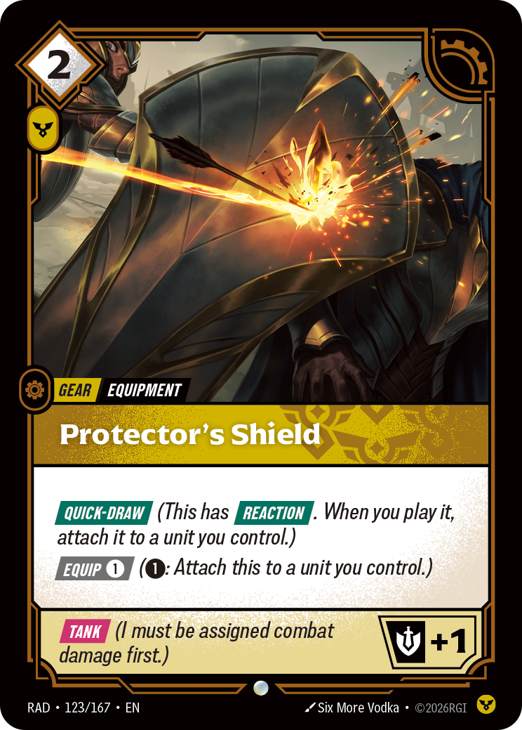 Protector's Shield — Riftbound RAD-123/167