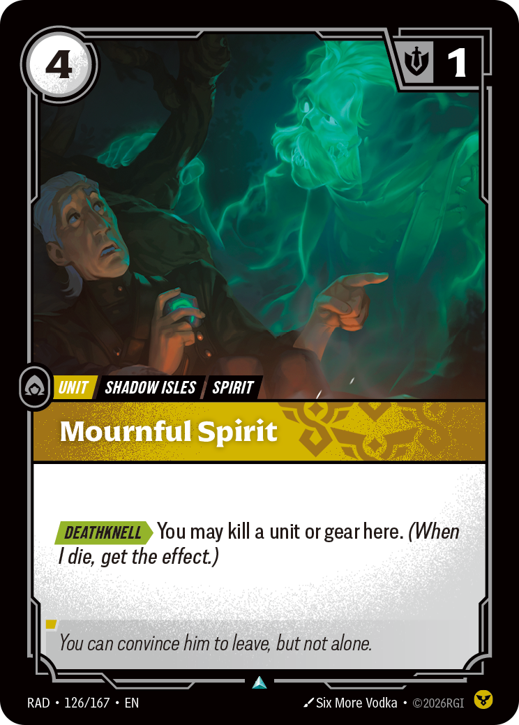 Mournful Spirit — Riftbound RAD-126/167