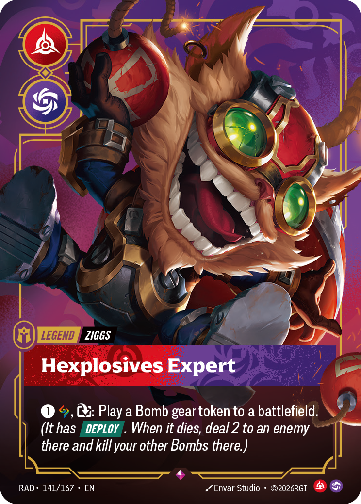 Hexplosives Expert — Riftbound RAD-141/167
