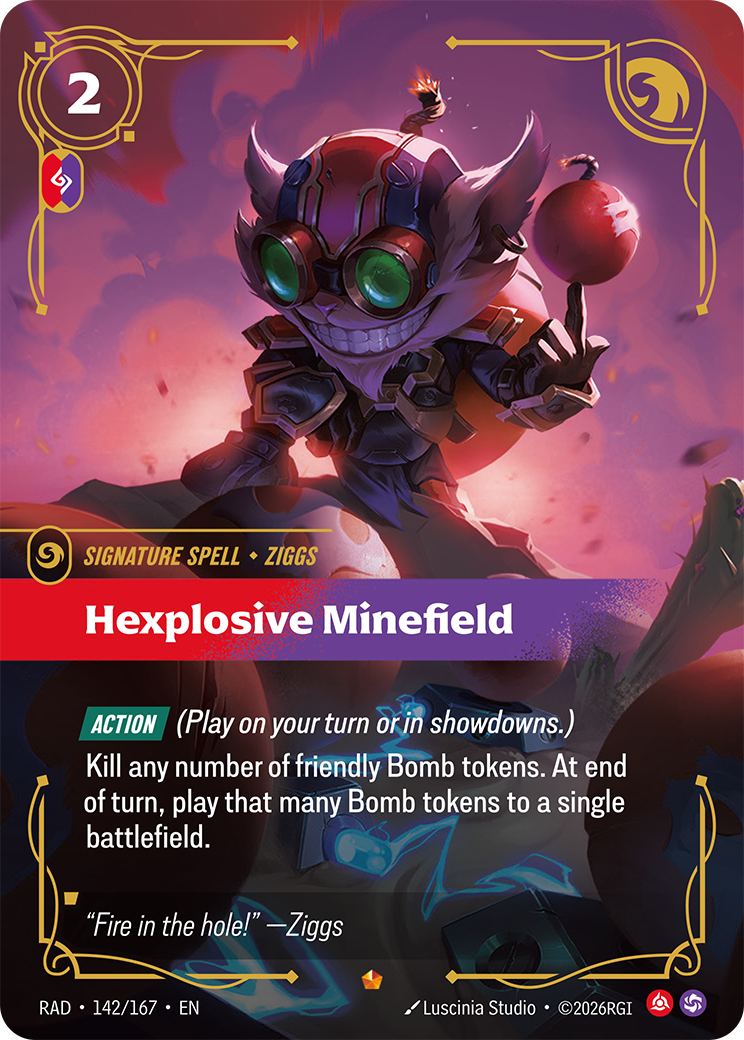 Hexplosive Minefield — Riftbound RAD-142/167