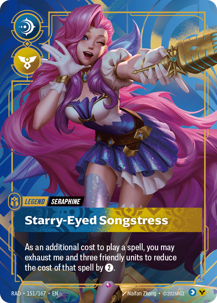 Starry-Eyed Songstress — Riftbound RAD-151/167