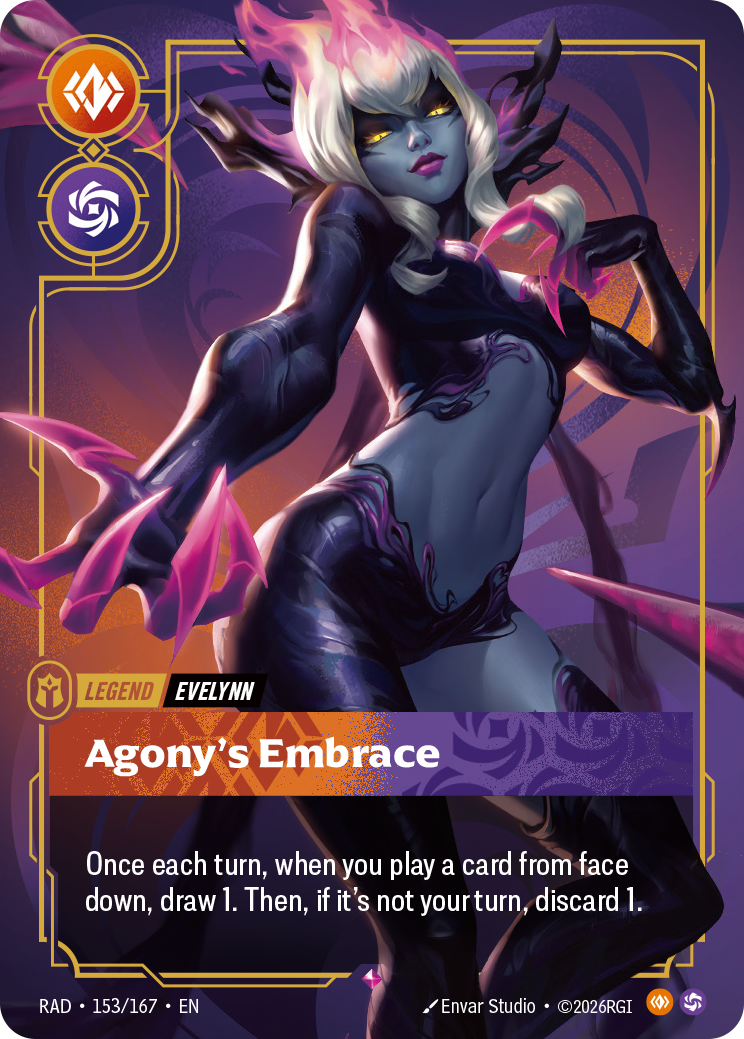 Agony's Embrace — Riftbound RAD-153/167