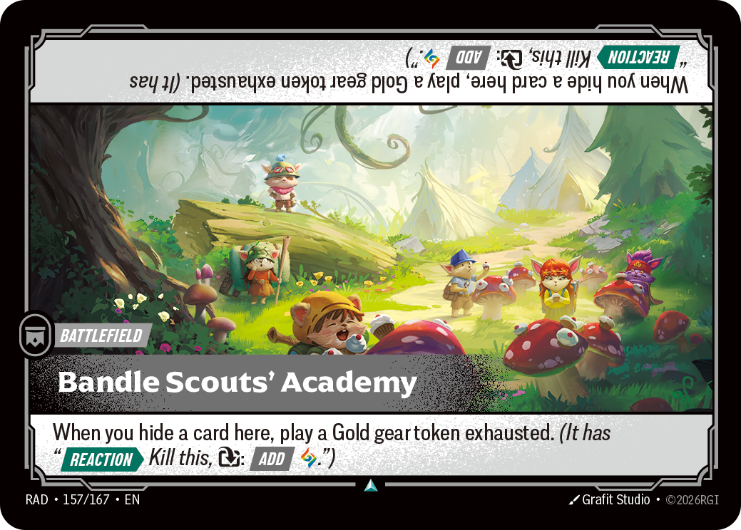 Bandle Scouts' Academy — Riftbound RAD-157/167
