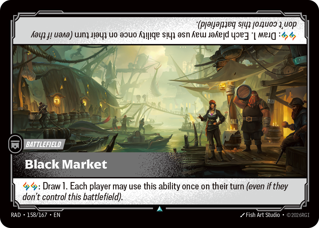 Black Market — Riftbound RAD-158/167