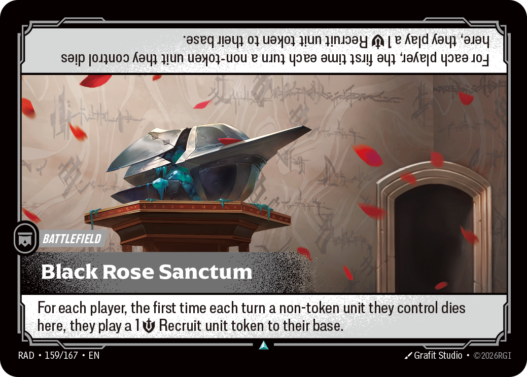 Black Rose Sanctum — Riftbound RAD-159/167