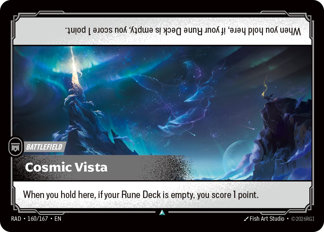 Cosmic Vista — Riftbound RAD-160/167