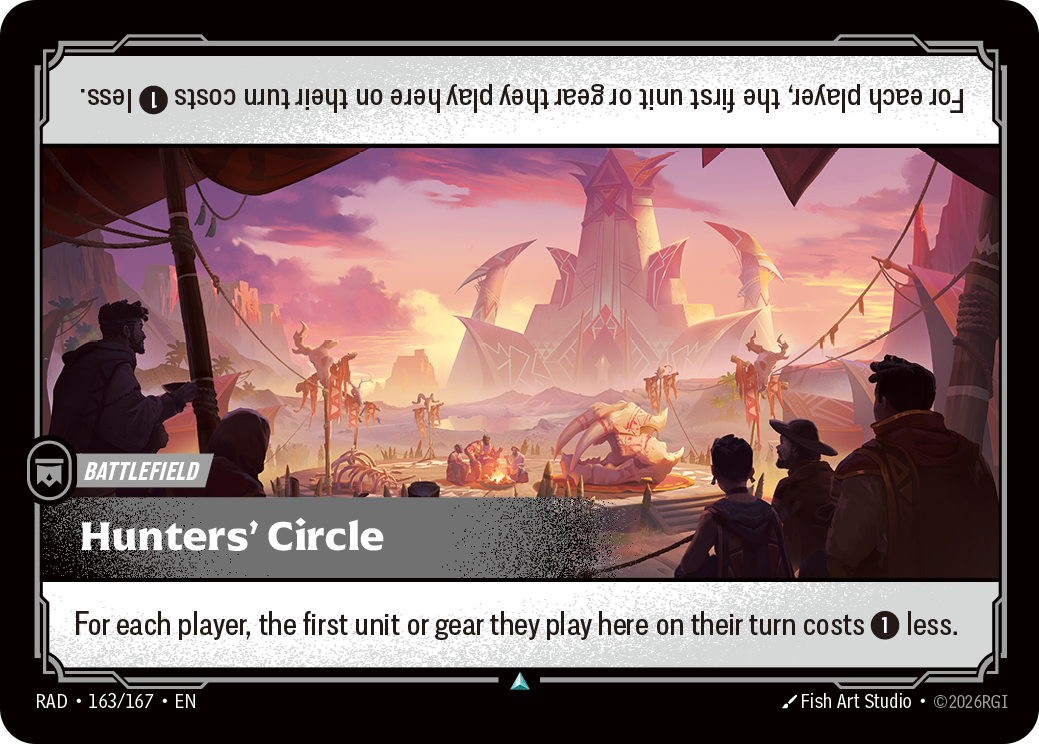 Hunters' Circle — Riftbound RAD-163/167