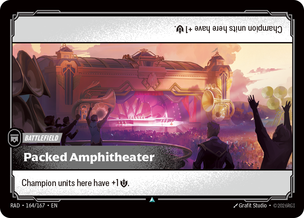 Packed Amphitheater — Riftbound RAD-164/167