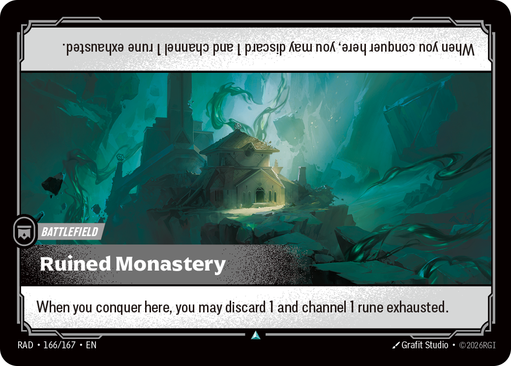 Ruined Monastery — Riftbound RAD-166/167